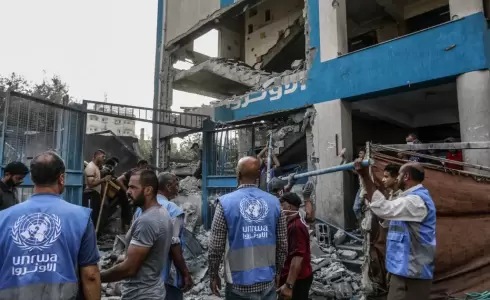 الأونروا في غزة - تعبيرية