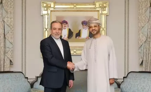 وزراء خارجية عمان وإيران