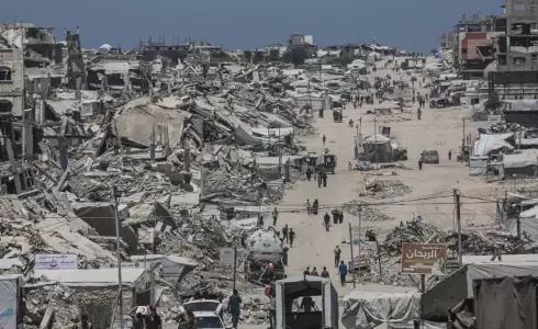 الدمار شمال قطاع غزة - تعبيرية