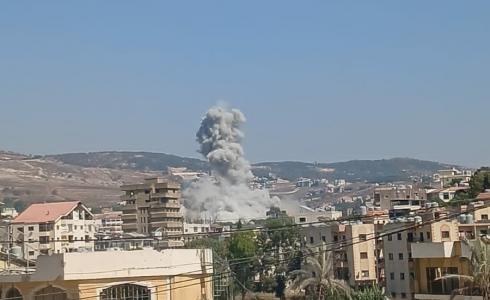 القصف على جنوب لبنان