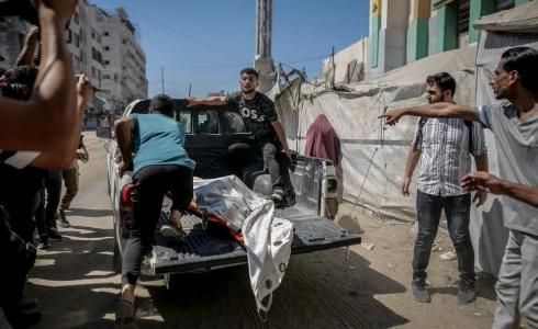 نقل إصابات جراء قصف إسرائيلي على غزة أمس