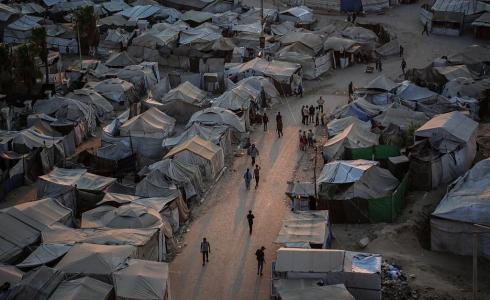 خيام النازحين في غزة - تعبيرية
