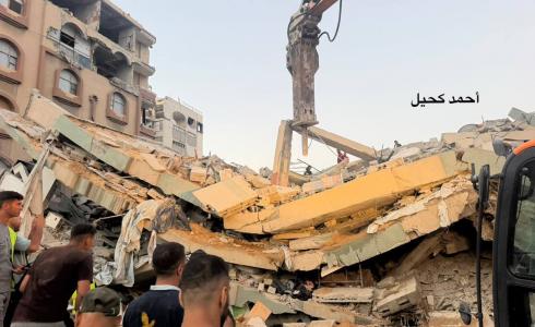 لجان المقاومة تُحذّر من كارثة إنسانية عقب انهيار بناية "السعادة"
