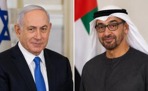 محمد بن زايد وبنيامين نتنياهو