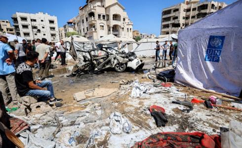 من مكان العملية في غزة اليوم