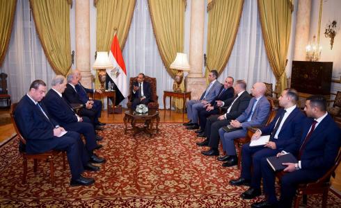 لقاء وزير الخارجية المصري مع وفود الفصائل في القاهرة