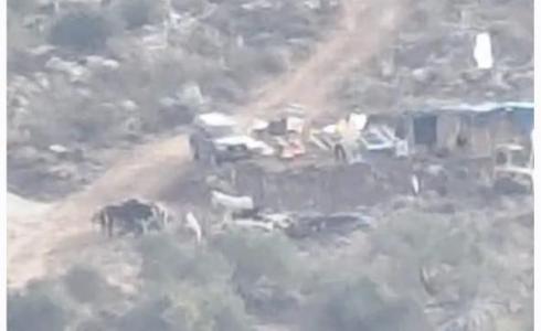 مستوطنون يقيمون بؤرة استيطانية جديدة شرق سلفيت
