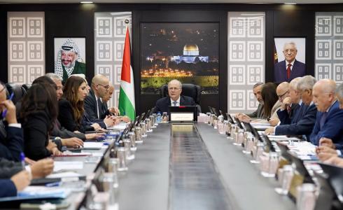 جلسة الحكومة الفلسطينية