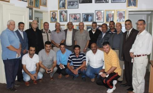 وفد من الجمعية الفلسطينية