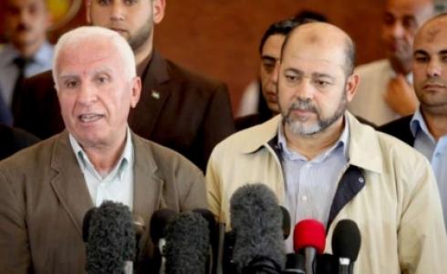 موسى أبو مرزوق وعزام الأحمد