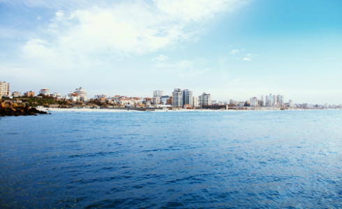 بحر مدينة غزة