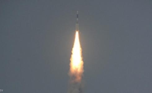 صورة أرشيفية لإطلاق الهند قمرا صناعيا