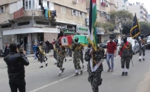 خلال الجنازة العسكرية