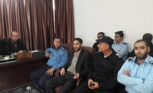 نيابة غزة وقيادة الشرطة