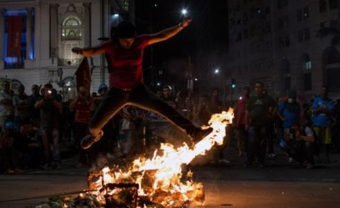 البرازيل تتظاهر ضد إجراءات التقشف