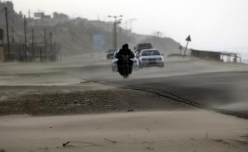 طقس فلسطين - صورة للأجواء في قطاع غزة من الأرشيف