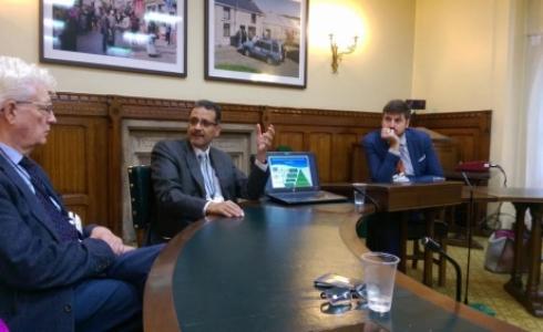 جانب من الزيارة