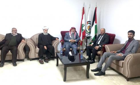 رابطة علماء فلسطين تزور ممثل حماس وتبارك له مهمته الجديدة