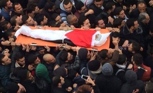 تشييع جثمان الشهيد البو بالخليل