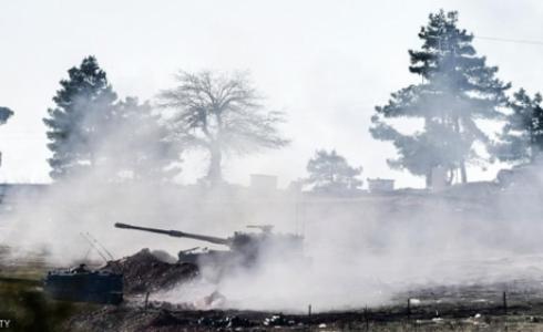 مقاتلة تركية تقصف مواقع على الحدود السورية