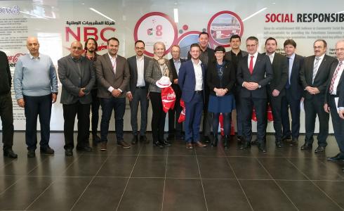 وفد برلماني ألماني رفيع المستوى يزور شركة المشروبات الوطنية