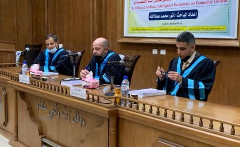 جانب من مناقشة الدراسة البحثية