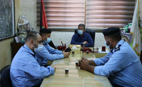 تربية الوسطى تستقبل وفداً من شرطة الحراسات بالوسطى