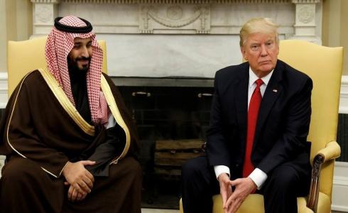 دونالد ترامب وولي العد السعودي