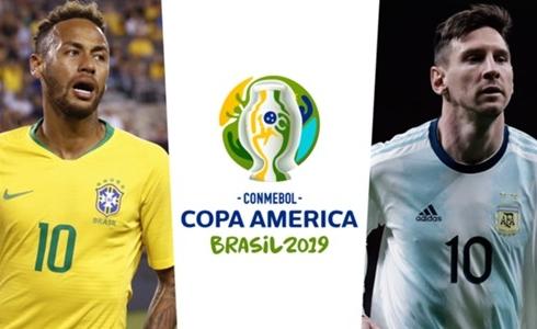 نجما الأرجنتين والبرازيل ميسي ونيمار 