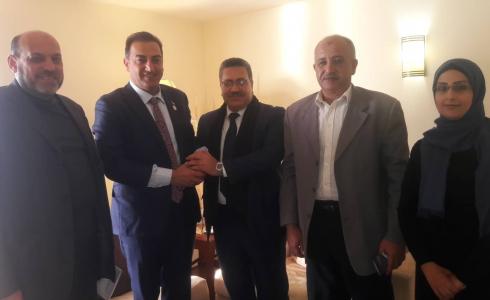 وفد تجمع الشخصيات المستقلة يلتقي مجلي