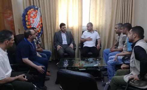 تكية أهل الخير يزور شركة الكهرباء