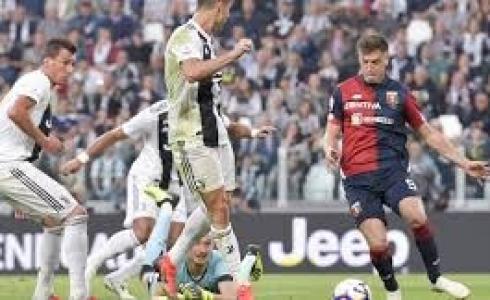 مبارة التي جمعت فريقي يوفنتوس وجنوى 