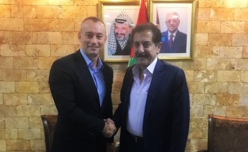 مدير عام الادارة العامة للمعابر والحدود يستقبل ملادينوف