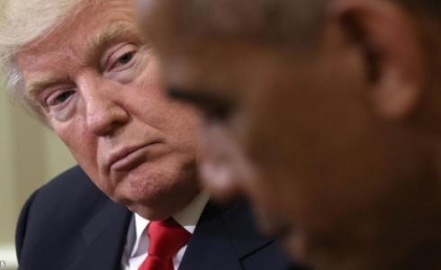 أول لقاء بين ترامب وأوباما في البيت الأبيض