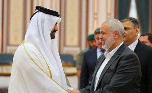 هنية يقدم التعازي بوفاة أمير قطر الأسبق