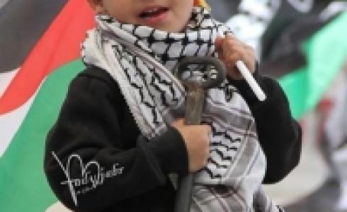 طفل فلسطيني