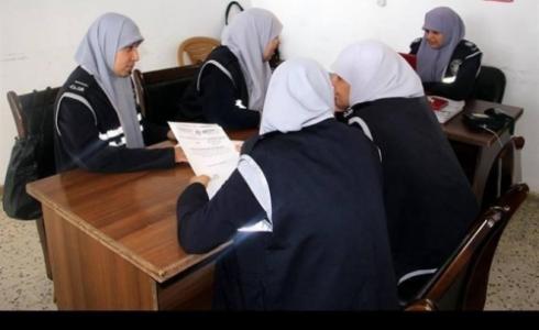 الشرطة النسائية في قطاع غزة