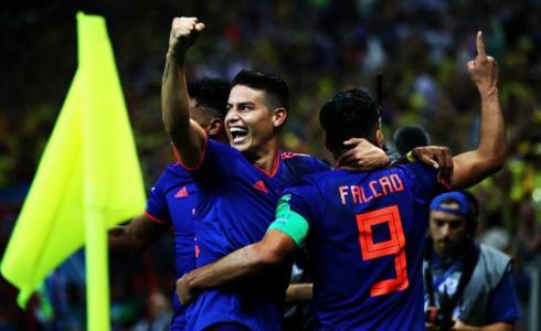 كولومبيا تسحق بولندا في مونديال روسيا