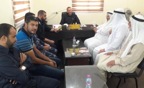 تواصل الجهاد يزور مدير مركز المعسكر الغربي بخان يونس.jpg