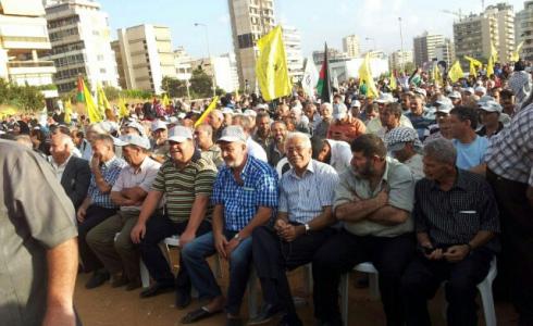 مهرجانا دعما للرئيس عبّاس في صيدا