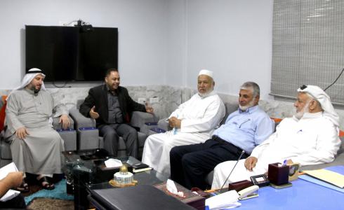 صور الاجتماع بفضائية الأقصى