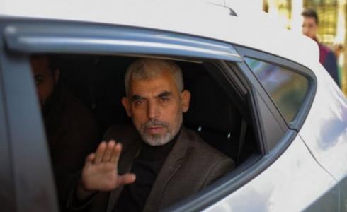 يحيى السنوار ترأس وفد حماس للقاهرة