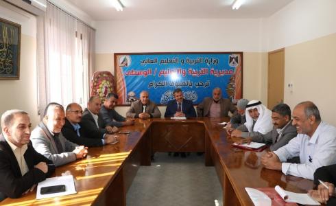 تعليم الوسطى يعقد اجتماعه الأول مع مجلس أولياء الأمور المركزي
