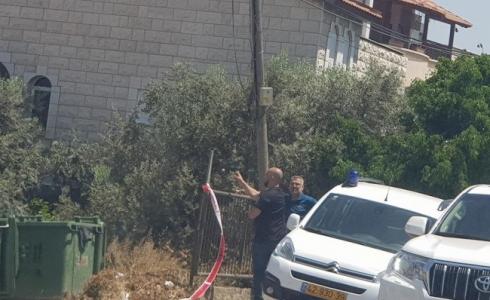 من مكان الجريمة بالرينة