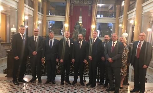 مدير عام الشرطة الفلسطينية في زيارته لفنلندا