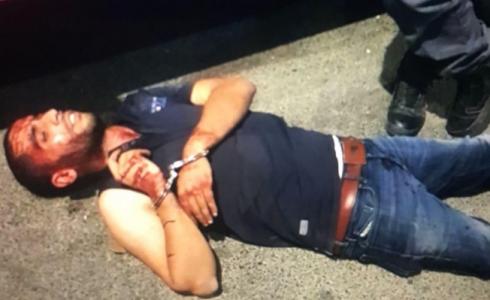 شريط مصور يوثق اعتداء الشرطة الإسرائيلية على شبان من رهط