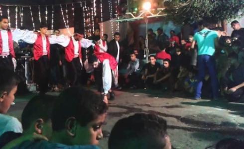 حفل شباب بغزة