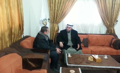 النائب الشرافي يستقبل رئيس لجنة زكاة معسكر جباليا