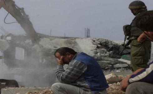 مشهد من انتهاكات الاحتلال بحث الشعب الفلسطيني / ارشيفية