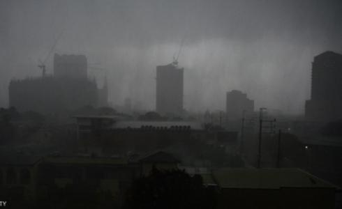 صورة ارشيفية لاعصار سابق فى الفلبين